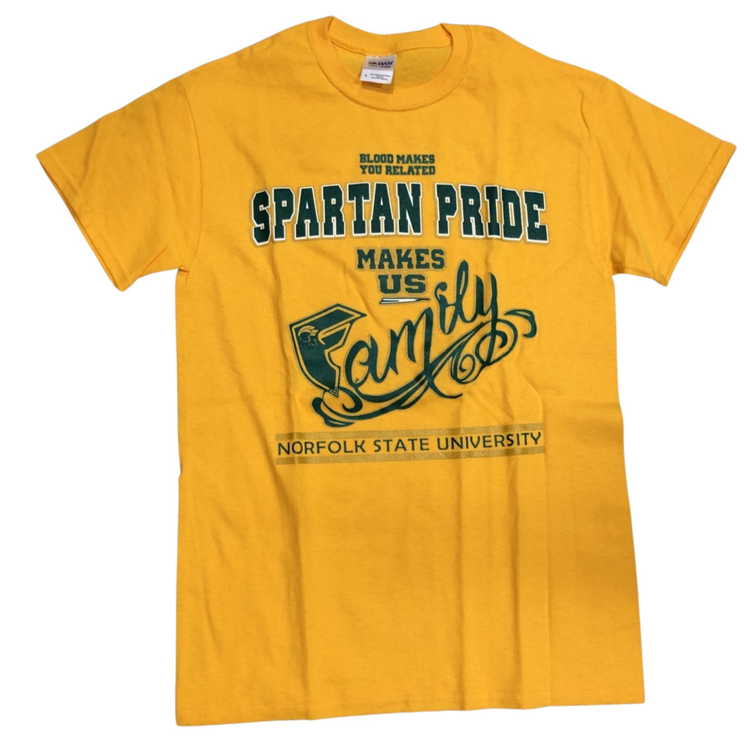 Norfolk State University Spartan Pride Makes Us Family