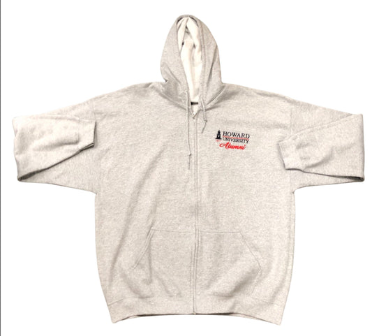 HU Alumni Zip Hoodie Jacket
