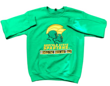 Load image into Gallery viewer, Norfolk State University Behold the Green and Gold Embroidered Crewneck Sweatshirt
