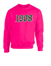 Load image into Gallery viewer, AKA Embroidered Chenille 1908 Pullover | Sweatshirt
