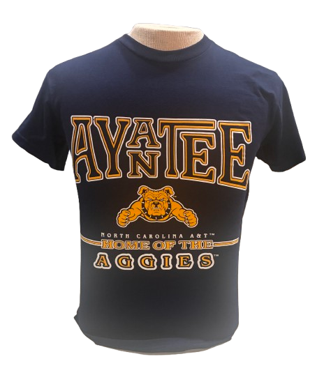 NC Ayantee Home Of The Aggies Short Sleeve Tee