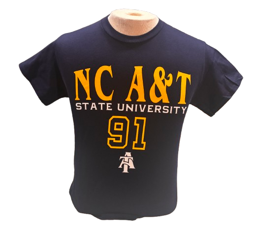 NC A&T State Univerity 91 T-shirt