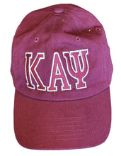 Load image into Gallery viewer, ΚΑΨ | Tall Letter Dad Cap (Adjustable)
