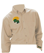 Load image into Gallery viewer, Norfolk State University B.P.E. Twill  | Embroidered Twill Long Sleeve
