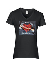Load image into Gallery viewer, Delta Sigma Theta You Know Where My Heart Lies Embroidered Tee
