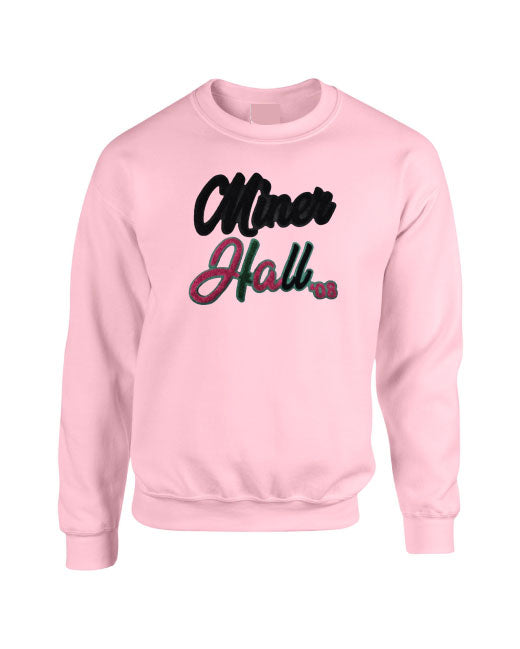 AKA Miner Hall Embroidered Chenille Pullover | Sweatshirt