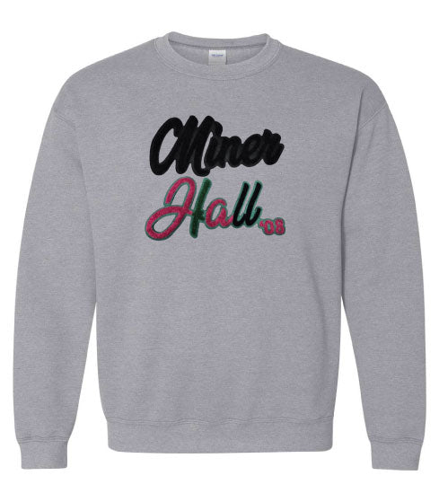 Miner hall aka sweatshirt hotsell