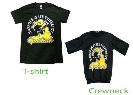 Norfolk State University Big Logo Spartans  Style 20