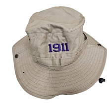 Load image into Gallery viewer, OPP Khaki ΩΨΦ Boonie Cap w/ 1911

