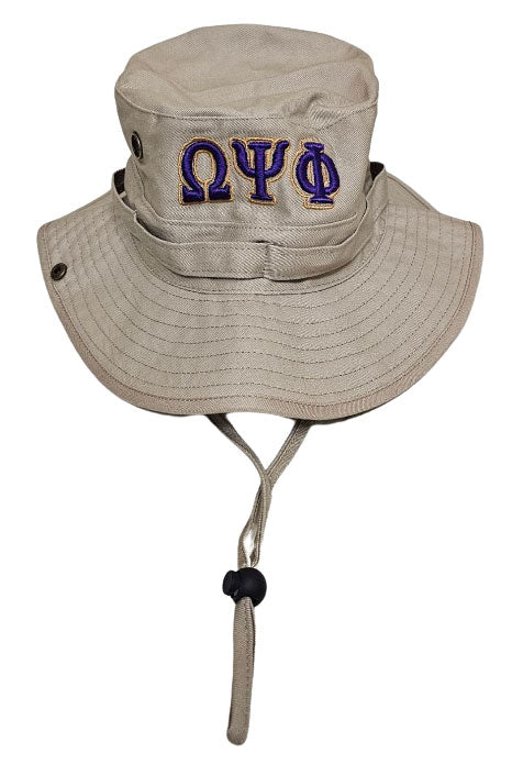 OPP Khaki ΩΨΦ Boonie Cap w/ 1911