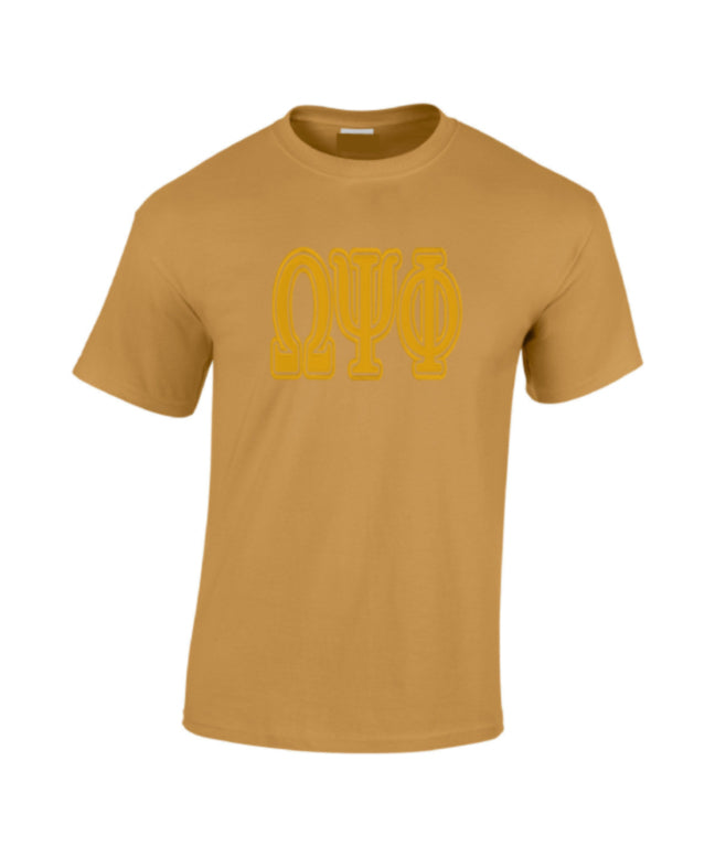 Omega Psi Phi Tone on Tone T-shirt