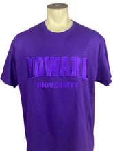 Load image into Gallery viewer, Omega Psi Phi HU Purple T-shirt
