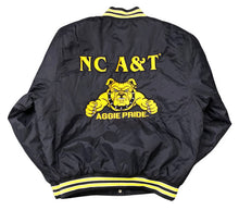 Load image into Gallery viewer, NC A&amp;T Quilted Bomber Jacket
