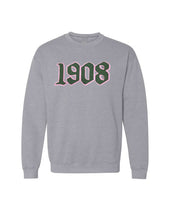 Load image into Gallery viewer, AKA Embroidered Chenille 1908 Pullover | Sweatshirt

