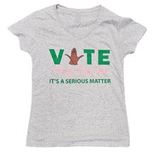 Load image into Gallery viewer, Pretty Girls Vote Ladies Cut T-shirt
