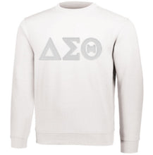 Load image into Gallery viewer, DST Greek Letters Only Tone on Tone Crew Neck Unisex Sweatshirt
