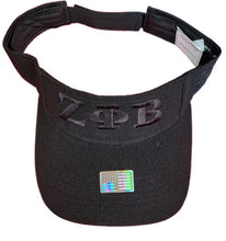 Load image into Gallery viewer, Zeta Phi Beta Embroidered Visor
