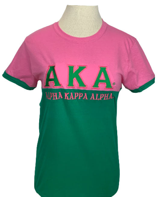 AKA Embroidered 2-Tone | Shirt
