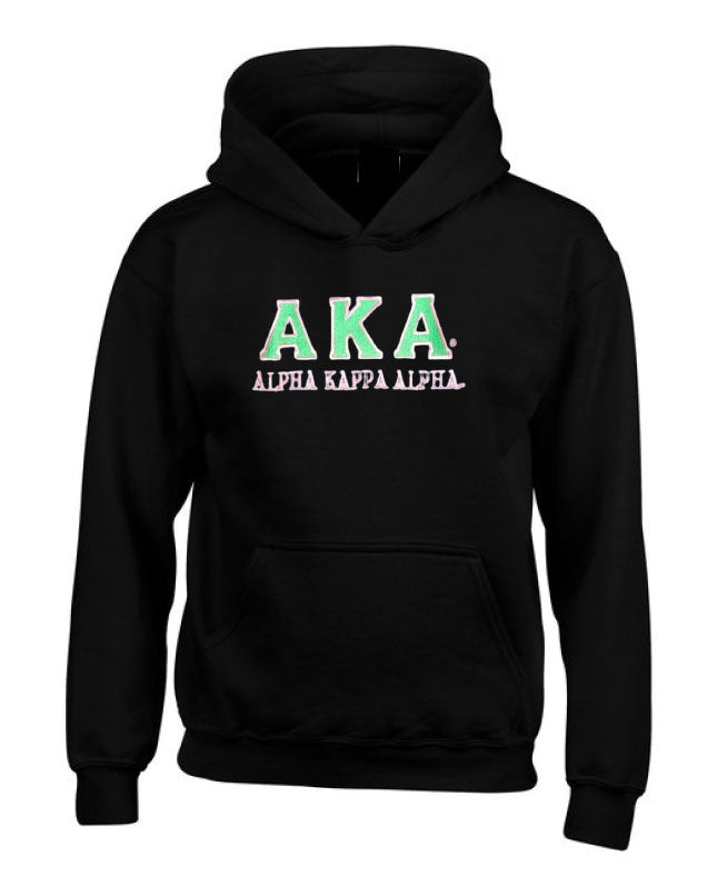 AKA | Embroidered Hoodie Unisex Fit
