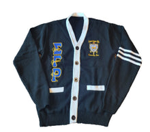 Load image into Gallery viewer, Sigma Gamma Rho Embroidered Varsity Cardigan
