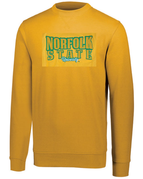 Norfolk State University Embroidered Crewneck Sweatshirt 102023