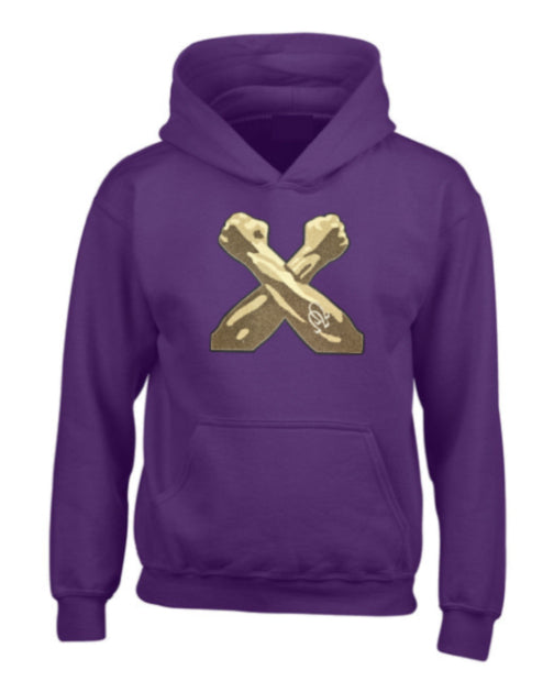 OPP-Crossed Swords Chenille Hoodie