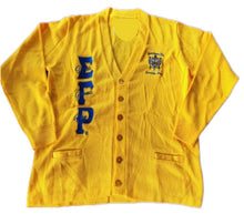 Load image into Gallery viewer, Sigma Gamma Rho Embroidered Varsity Cardigan
