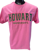 Load image into Gallery viewer, AKA Embroidered HU Tee Crew neck
