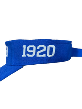 Load image into Gallery viewer, ZPB Blue ΖΦΒ Embroidered Visor
