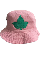 Load image into Gallery viewer, AKA Pink Ivy Bucket Hat
