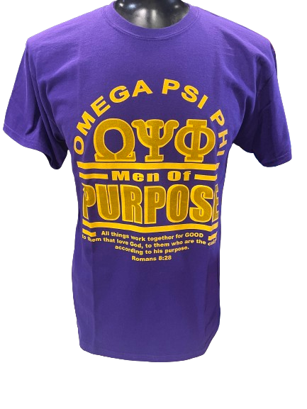 Omega Psi Phi Phenomenal Men of Purpose Graphic Tee
