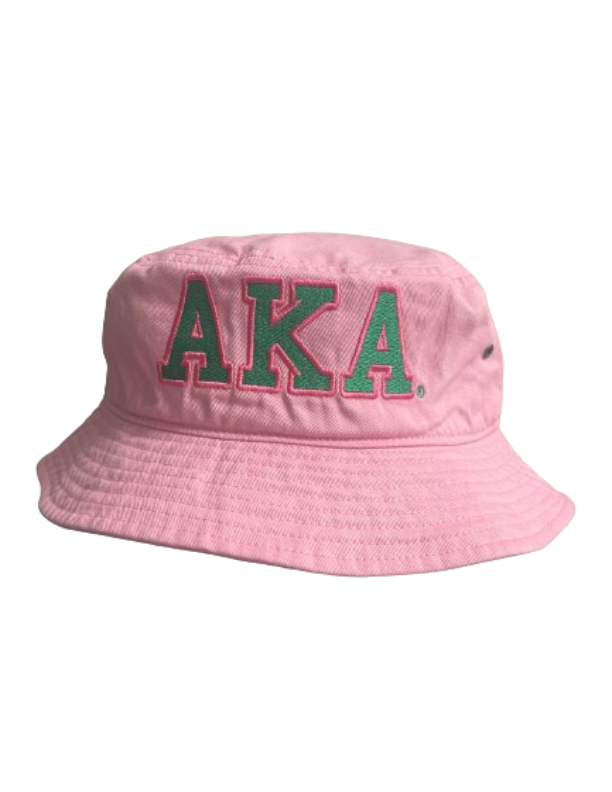 AKA Pink Bucket hat with 1908 Embroidered on the back
