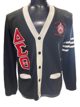 Load image into Gallery viewer, ΔΣΘ Embroidered Varsity Cardigan
