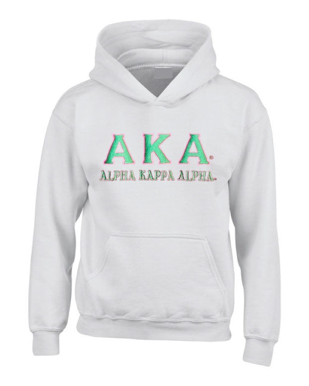 AKA | Embroidered Hoodie Unisex Fit