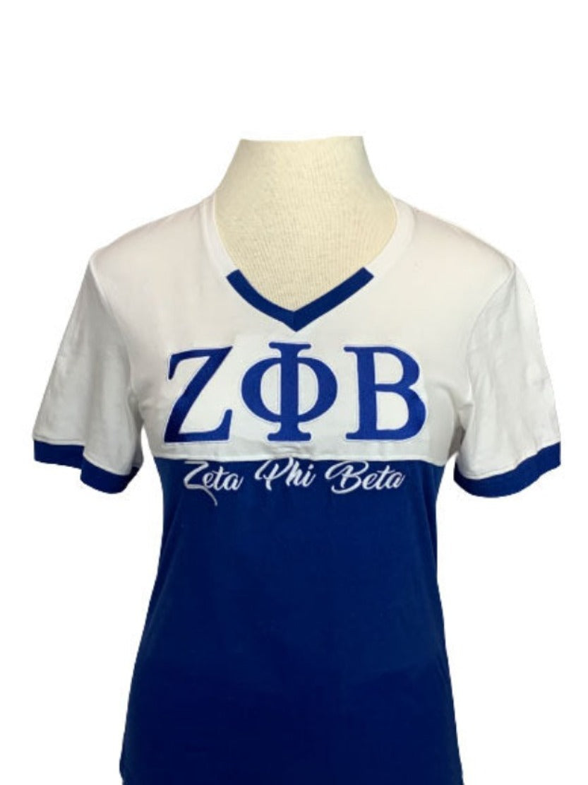 ΖΦΒ Embroidered 2-Tone | Shirt