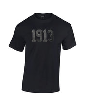 Load image into Gallery viewer, DST 1913 tone on tone embroidered tee

