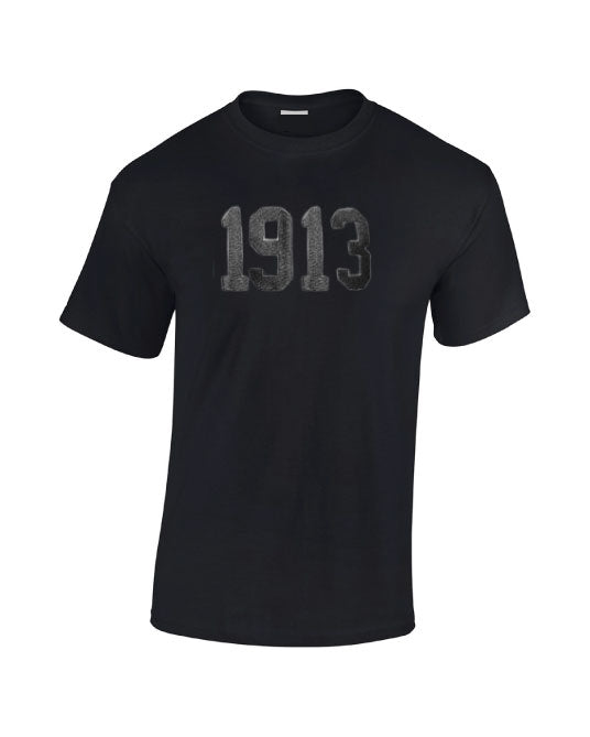 DST 1913 tone on tone embroidered tee