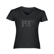 Load image into Gallery viewer, DST 1913 tone on tone embroidered tee

