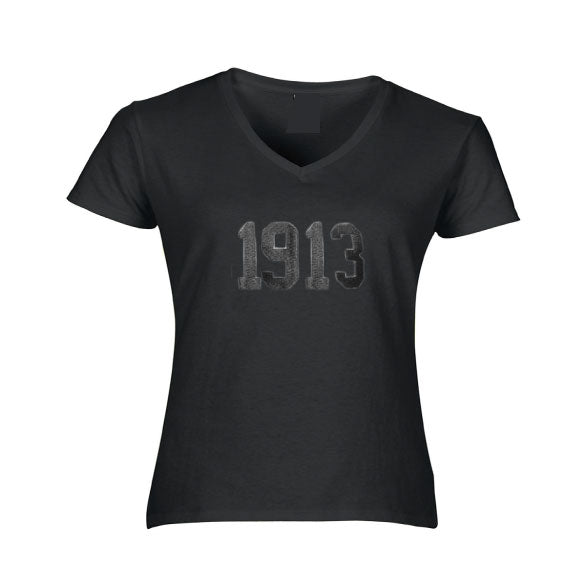 DST 1913 tone on tone embroidered tee