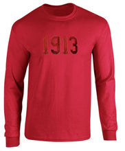 Load image into Gallery viewer, ΔΣΘ 1913 Tone on Tone Embroidered Long Sleeve Shirt
