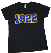 Load image into Gallery viewer, Sigma Gamma Rho 1922 Embroidered Chenille Tee
