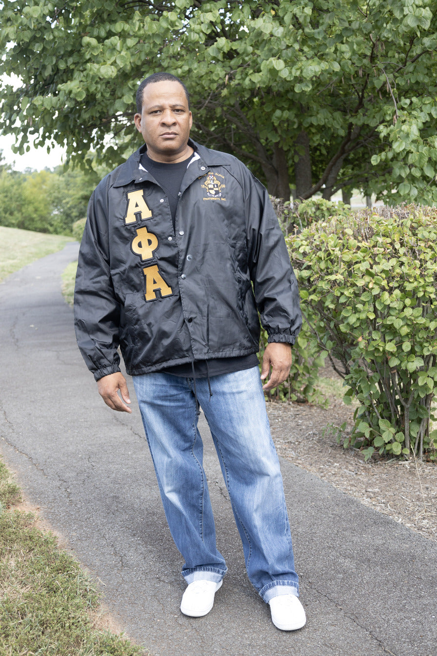 AΦA Embroidered Line | Jacket with Lining