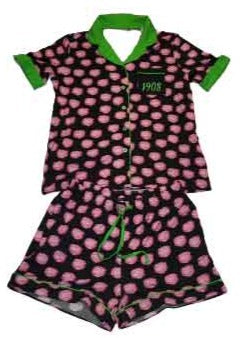 Alpha Kappa Alpha Bamboo Pajama Set