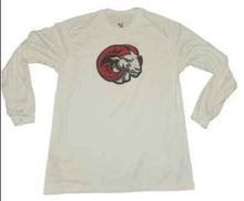Load image into Gallery viewer, WSSU Big Ram Energy Embroidered Chenille Long Sleeve Tee
