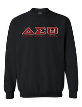 Load image into Gallery viewer, DST Greek Letter Crew Neck Unisex Sweatshirt
