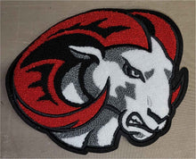 Load image into Gallery viewer, WSSU Big Ram Energy Embroidered Chenille Long Sleeve Tee
