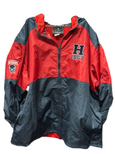 Load image into Gallery viewer, Howard University Color-Block | Embroidered Windbreaker Hoodie
