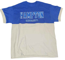 Load image into Gallery viewer, Hampton University | 2 Tone Colorblock Unisex T-shirt
