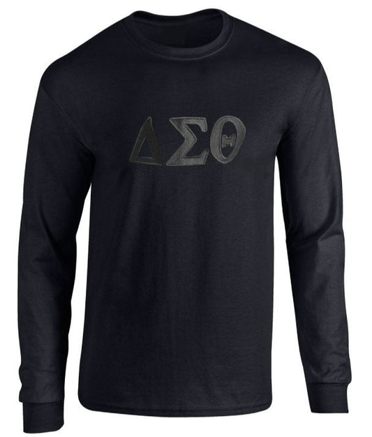 ΔΣΘ Tone on Tone Long Sleeve Shirt