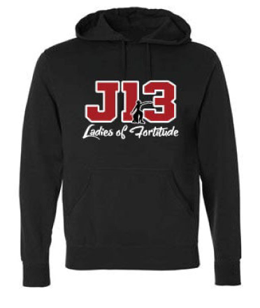 DST J13 Ladies of Fortitude Embroidered Hoodie